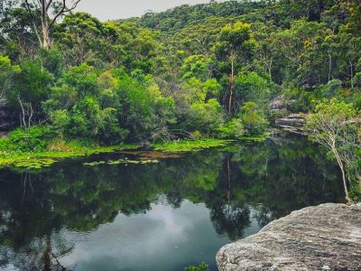 Water views of Heathcote National Park. Photo: Alan Podmore