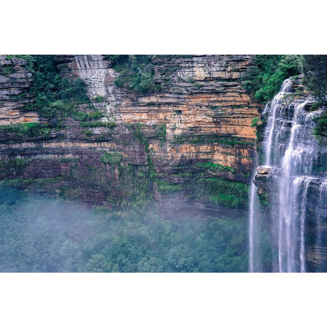 Wentworth Falls, Blue Mountains National Park. Photo:Instagram @seveflam