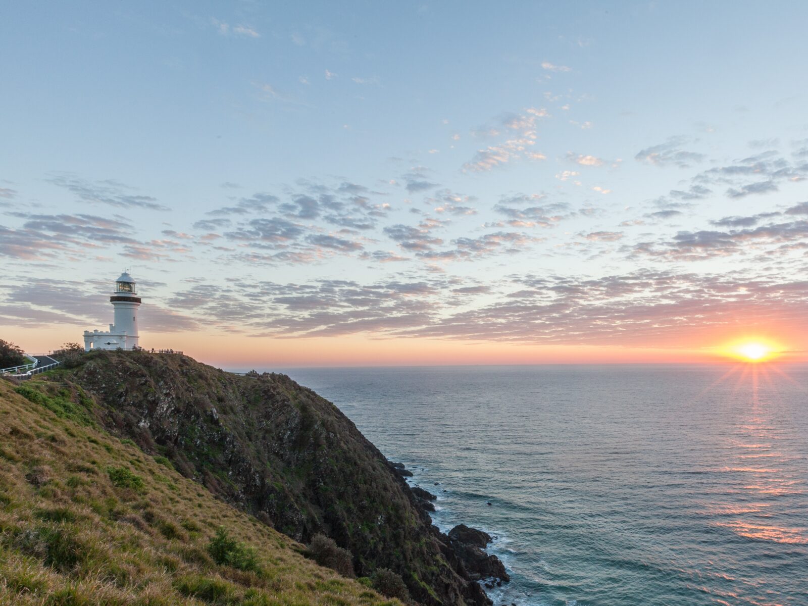 Sunrise at Cape Byron Lighthouse.
